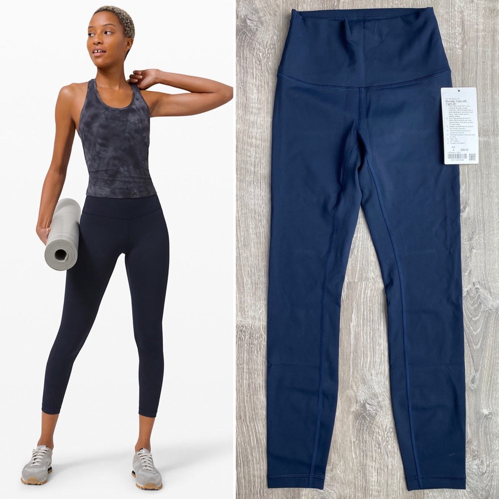 lululemon athletica Navy Blue Leggings